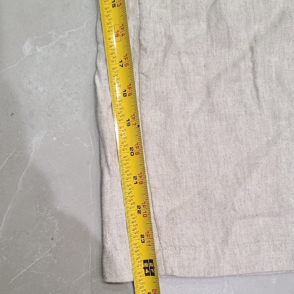 Abercrombie & Fitch Cream Wide-Leg Pants - Picture 7 of 12